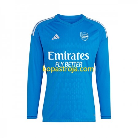 Billiga Fotbollströjor Arsenal Long Målvakt Borta tröja 2023/24 Kortärmad